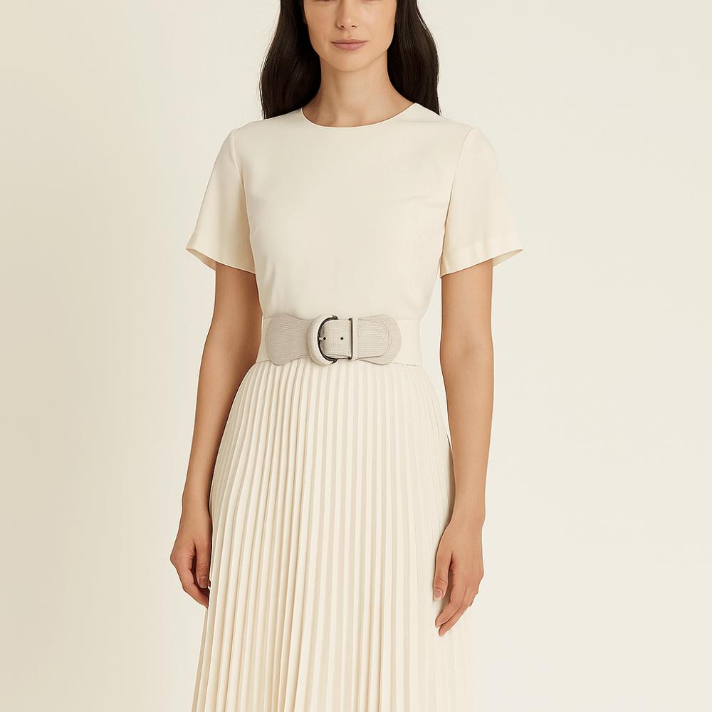 Cloth Stretchy Cummerbunds PU Wide Waist Belt Simple Female Waistband  Women