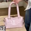 Glossy Large Capacity Tote Bag Women's Shoulder Bag