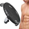 Safety Glide Abdominal Roller Wheel Noiseless Abdominal  Exercise Wheel  Home Fitness