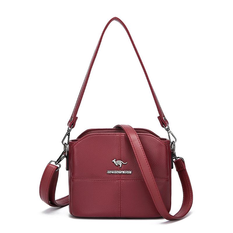 Large-capacity Small Square Bag, Women's Single-shoulder Bag, High-end, Fashionable and Elegant Crossbody Bag, Mom and Girl Bag