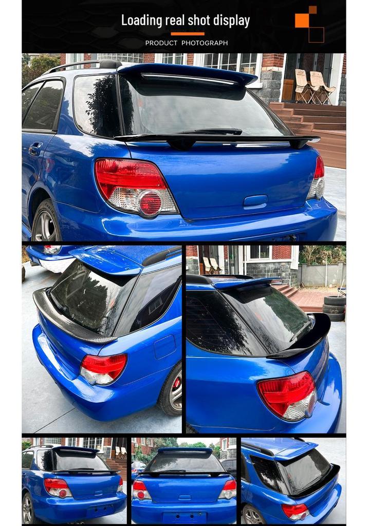 Rear Spoiler for 2001-2007 Subaru Impreza WRX Wagon