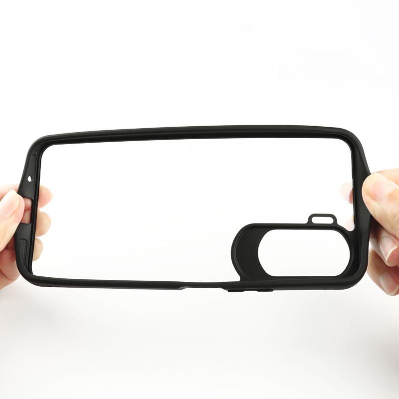 For Honor 90 Lite 5G/X50i 5G Shockproof PC+TPU Clear Phone Shell Anti-Fingerprint Phone Case Cover