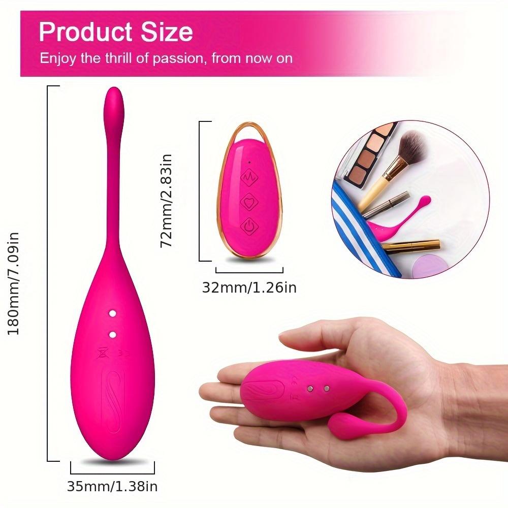 1pc Wearable Egg Vibrator Remote Control Sex Toy For Female Pleasure Clit Vagina Stimulation Kegel Trainer Couple Flirting Adult Supplies