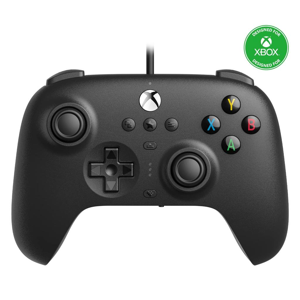 8Bitdo Ultimate Wired Controller for Xbox Series X, Xbox Series S, Xbox One, Windows 10, and Windows 11 - Officially Licensed (Black Edition)
