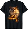 Chihuahua vyjící na Měsíc Vtipné tričko Vintage tričko s pejskem Čivava Dárek S-4XL