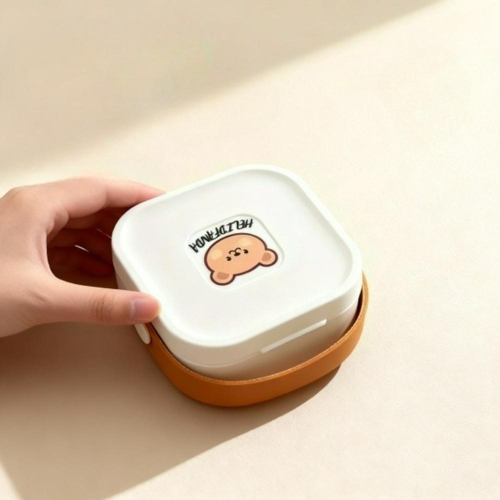  4Pcs Outdoor Portable Foldable Cutlery Set 304 Stainless Steel Fork Spoon Chopsticks With Box Camping Picnic Tableware