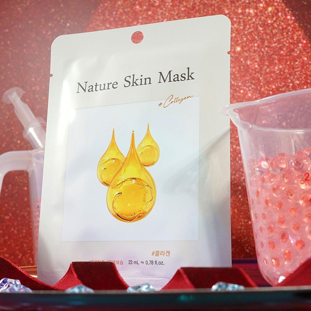 Collagen Extract BISGLJBA Moisturizing, Adhesive Mask Pack (10 Pack)