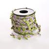 Artificial Vine Rope Eco-friendly Wear Resistant Fabric Hemp Rope with Artificial Vine Green Leaves Home