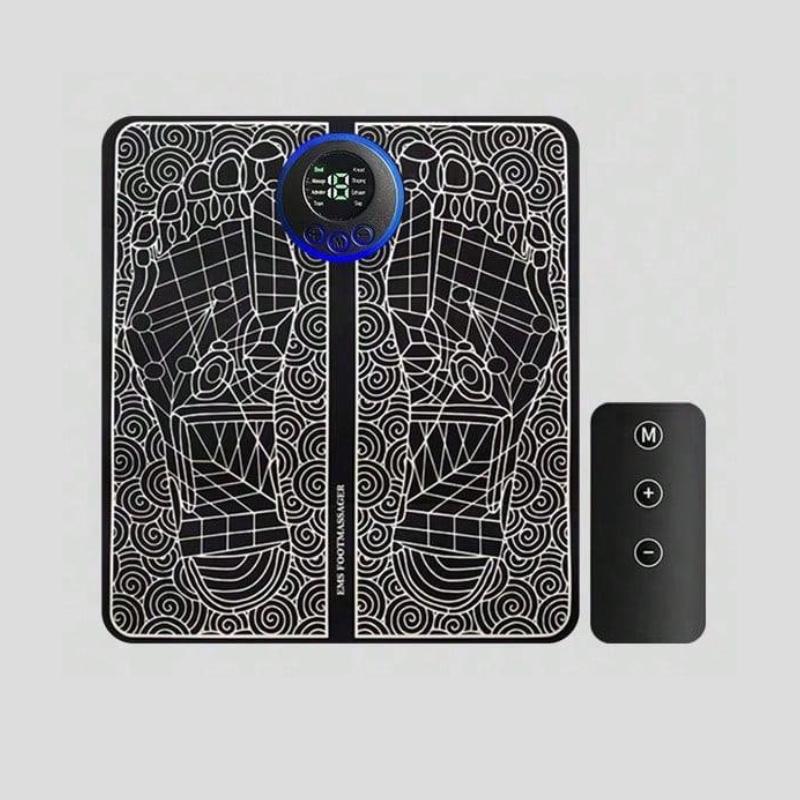 

Электрический EMS массажер для ног, электрический массажер для стимуляции мышц, USB зарядка, портативный складной массажный коврик