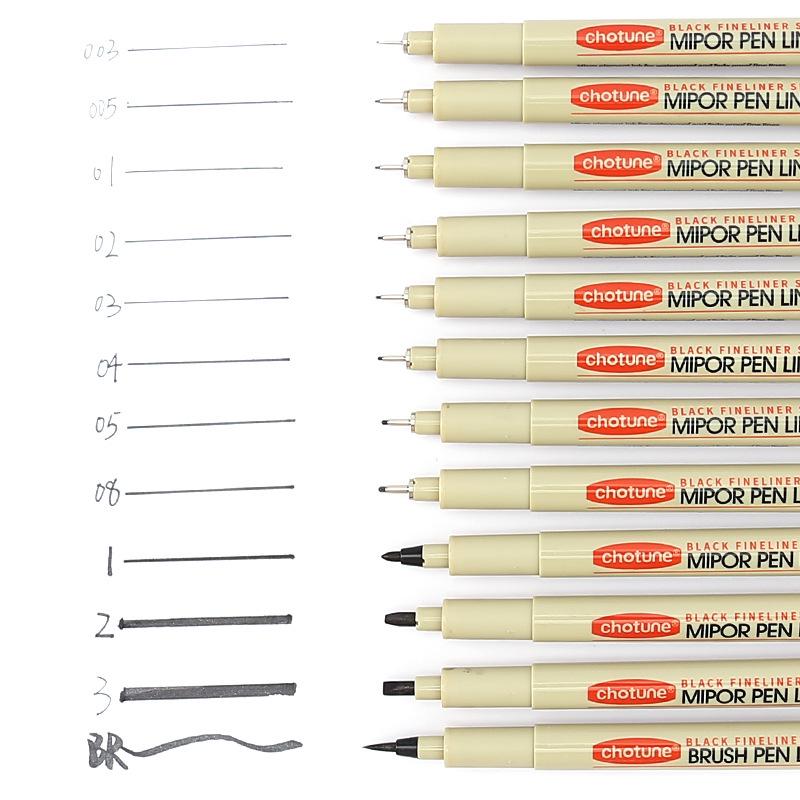 Waterproof Fine Liner Set: Art & Student Sketching Pens