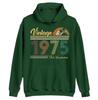 Vintage 1975 Sweatshirt Birthday Hoodies Custom Birthday Trip Outfit 50th Squad Hoodie Retro  Pullover Group Stylish Hoody