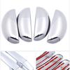 for Toyota Aygo MK1 2005 2006 2007 2008 2009 2010 2011 2012 2013 Chrome Door Handle Cover Exterior Trim Car Stickers Accessories