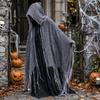 Halloween Witch Cloak Costume for Women, House Cosplay Outfit, One Size