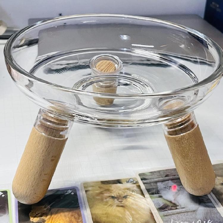 Elevated Dog Bowl Set Insert Dish Feeders And Easy To Clean Design For Small To Large Dogs Feeding Stand