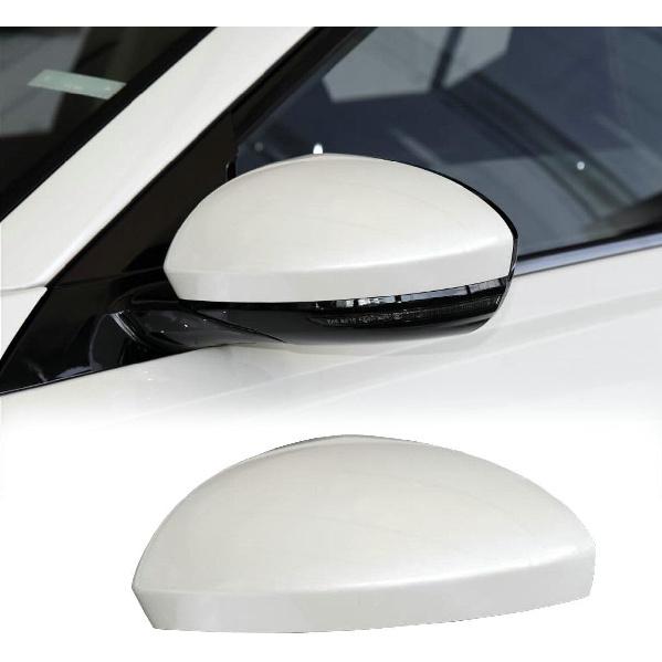 Front Left Right Side Rearview Mirror Cover Cap For Nissan Altima 2019 2020 2021 2022 2023 2024 Pearl White (Left (Driver) Side)
