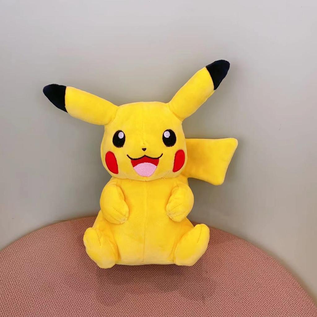 18-28cm Plush Toy Grookey Sprigatito Oshawott Leafeon Espeon Morpeko Gonbe Mimikyu Anime Figure Peluche Toys