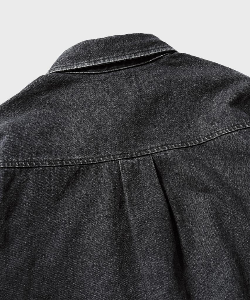 Fp142 3P Washed Denim Jacket Black Sjls1521