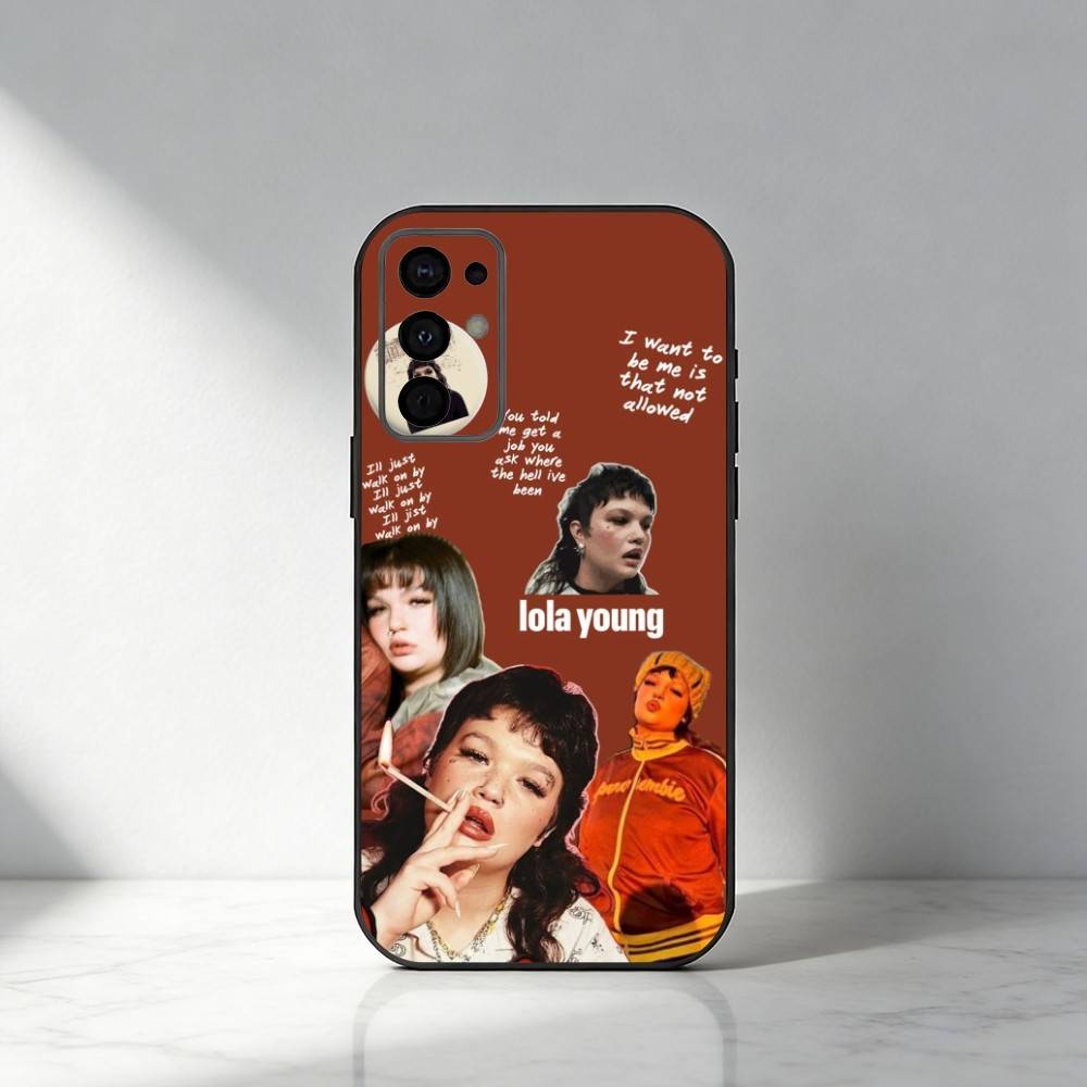 

Singer L-Lola Y-Young Printed Phone Case For Samsung S25,S24,S21,S22,S23,S30,Ultra,S20,Plus,Fe,Note,5G Black Cover Samsung S21plus