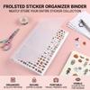 Nail Art Sticker Album High-Transparency Portable Organizer for Daily