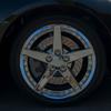 Reflective Stripe Wheel Rim Sticker for Motorcycle Wheels Set of 12 Pieces