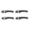 Car Exterior Door Handles Cover Trim For 300 2011-2025 Accessories ABS Carbon Fiber