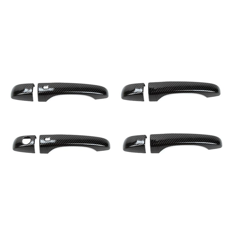 

Car Exterior Door Handles Cover Trim For 300 2011-2025 Accessories ABS Carbon Fiber