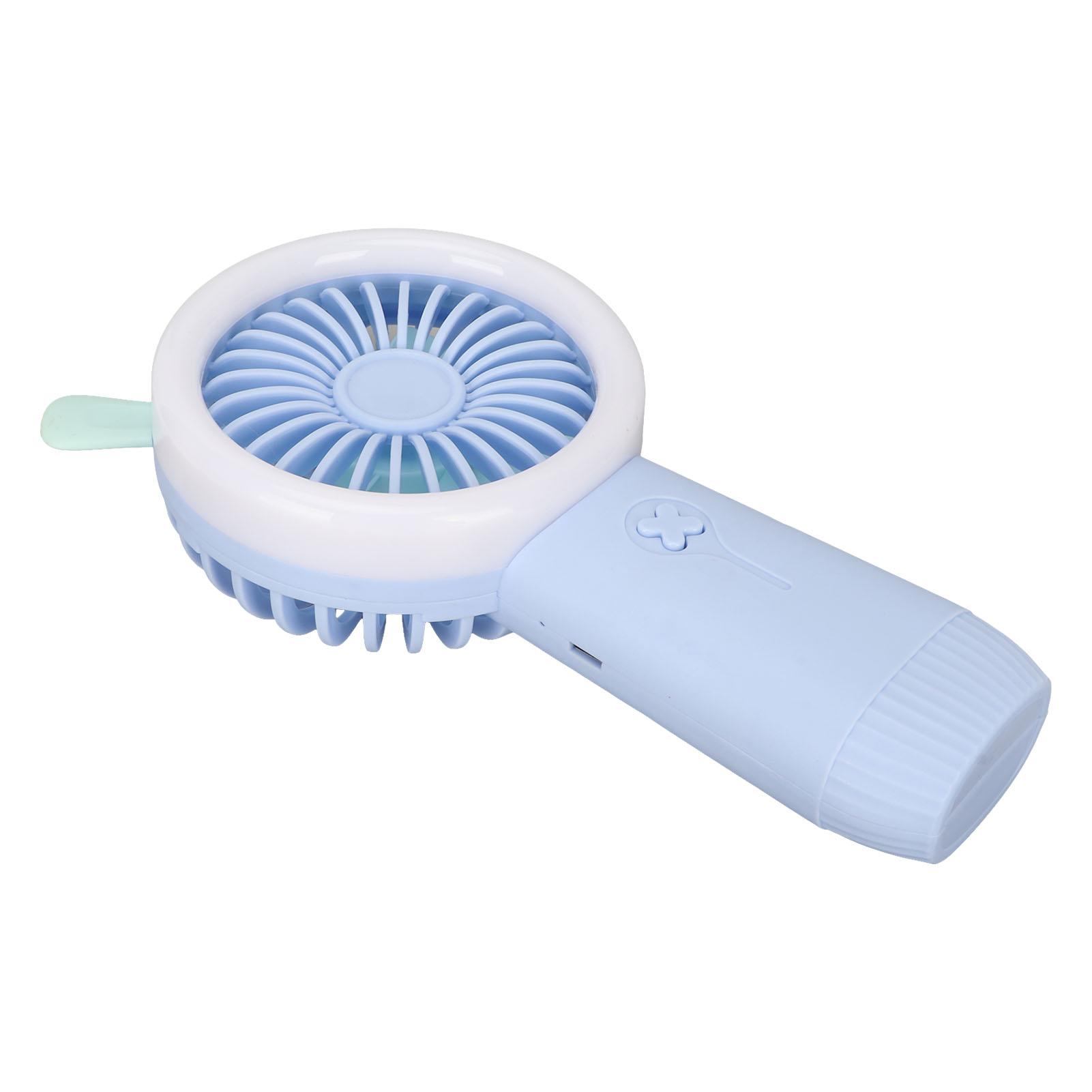 Handheld Fan 3 Levels   USB Rechargble Cute   Apprance Portable Fan for School Outdoor