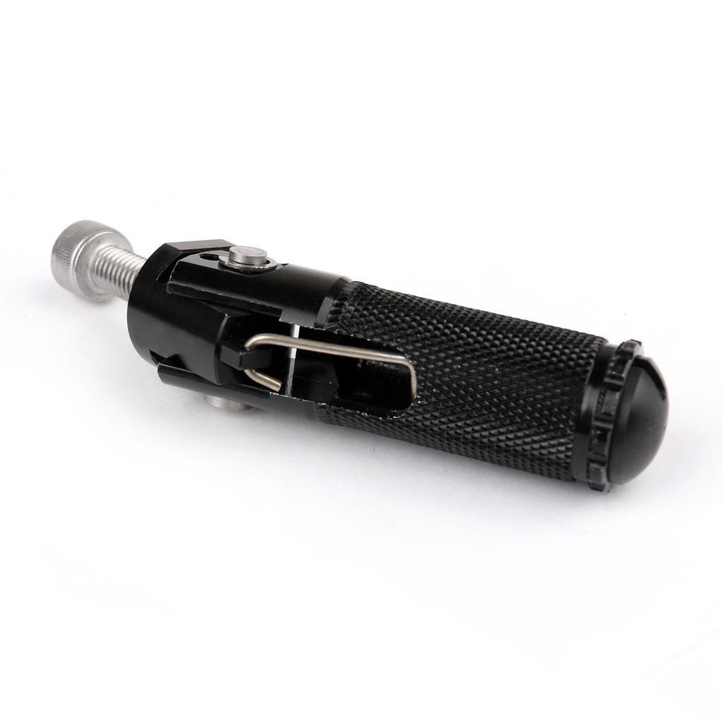 CNC Folding Foot Pegs Footpeg Rear Set Rest Racing For Universal Motorcycle