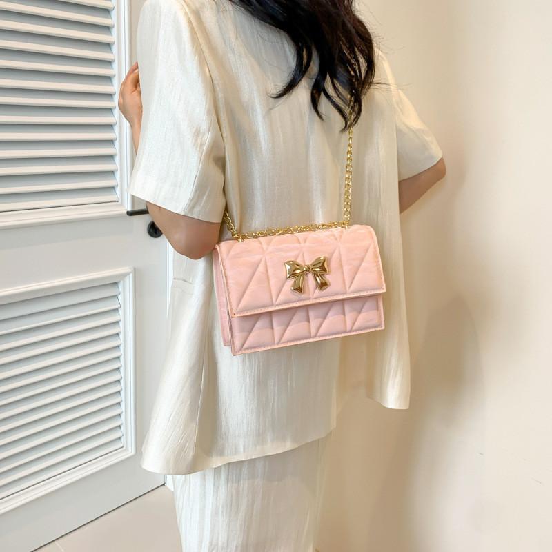 Chic Street Trend Pu Shoulder Bag Stylish Small Square Bag In Multiple Colors