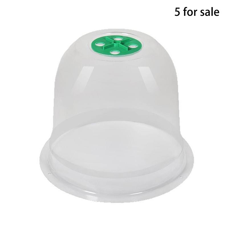 

1/5 шт. Чехол для рассады цветов для семян, колпак-колокол для растений, защита растений, садоводство в теплице, садовый огород, пластиковый чехол