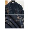 DIMANAF 2026 Autumn Winter Women Denim Jackets Short Coat Casual Print Floral Plus Size Loose Buttons Vintage Outwear