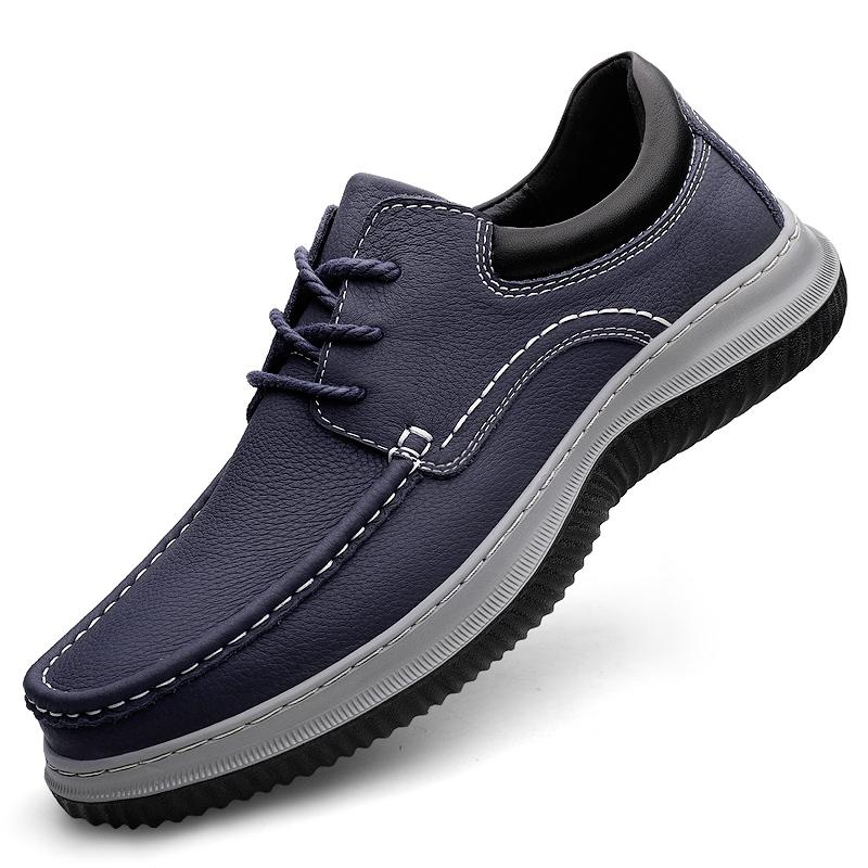 

Роскошные деловые туфли Италия натуральная кожа мужские оксфорды кожаные туфли классические офисные туфли повседневные туфли на шнуровке 46 синий