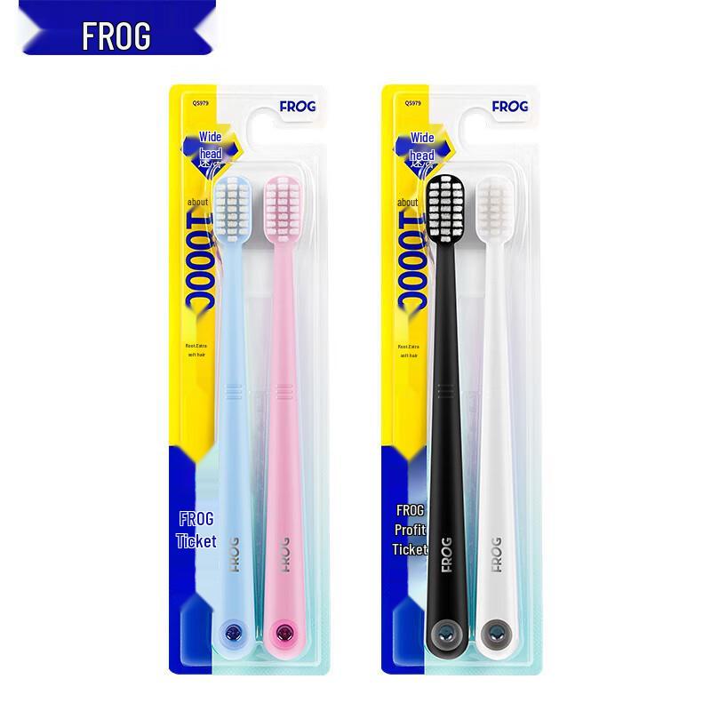 Frog Platinum Medical Series Wide-Head Adult Toothbrush