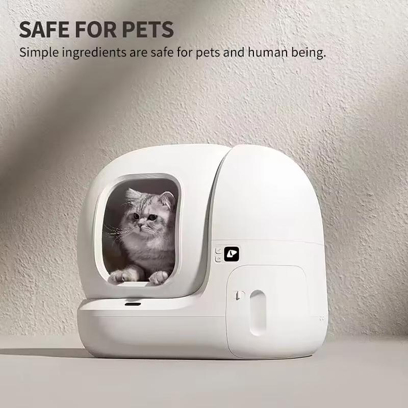 Lettiera automatica autopulente intelligente Petkit con applicazione versione internazionale Pura Ultimo Modello Max-2 bianco