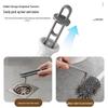 Wall-Mounted Silicone Toilet Brush Set