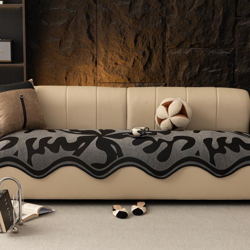 New Sofa Cushion Four Seasons Universal Sofa Seat Cushion Fixed Non-Slip Sofa Cushion Cloth One Piece Sofa Cover