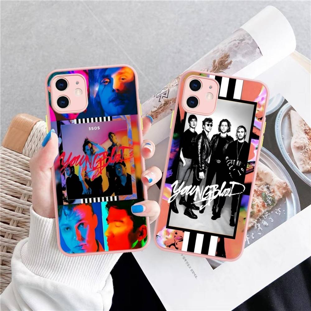 Seconds-of-Summers-5SOS Phone Case For IPhone 16 15 14 13 12 11 Pro Max XS Max X Plus Matte Shockproof Cover