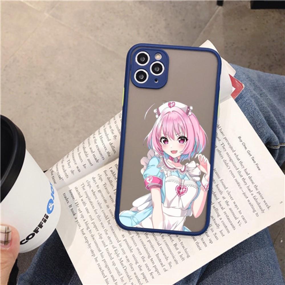 Riamu Yumemi Anime Phone Case for iPhone 14 11 12 13 Mini Pro Max 8 7 Plus X XR XS MAX Translucent Matte Cover
