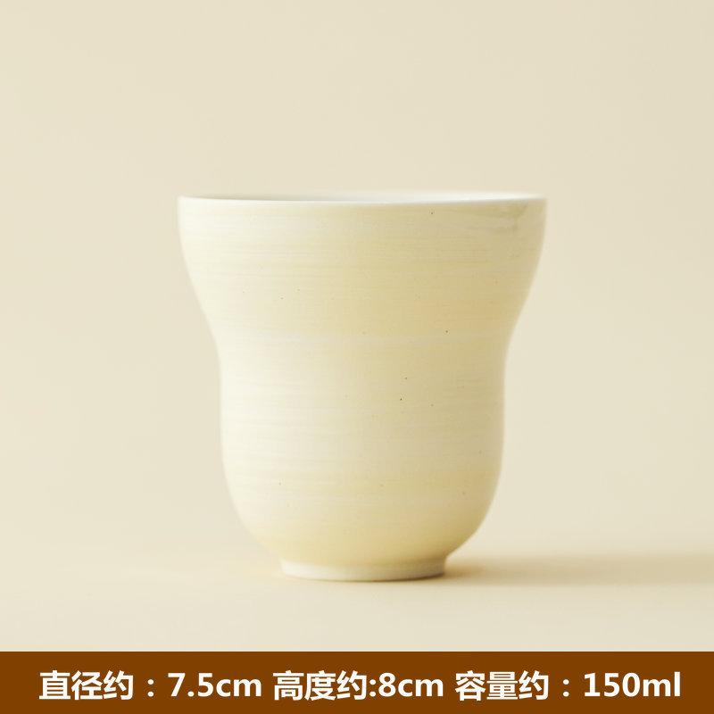 Rust Glaze Gourd Shape Ceramic Cup High Aesthetic for Tea Coffee Water Home Office Personal Use Unique Gift