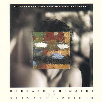 

CD BERNARD GRIMALDI - De Grimaldi-Zeiher JD760427 Just In Distrib 1990 Japan Soul/Funk Used