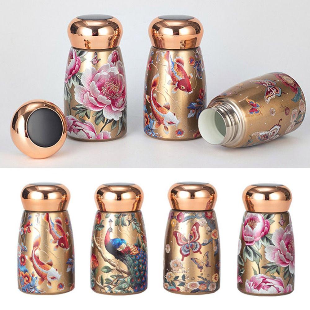 Stainless Steel Insulated Cup 230ml Leak Proof Coffee Mug Intelligent Temperature Portable Hot Cold Water Bottle Outdoor Hiking