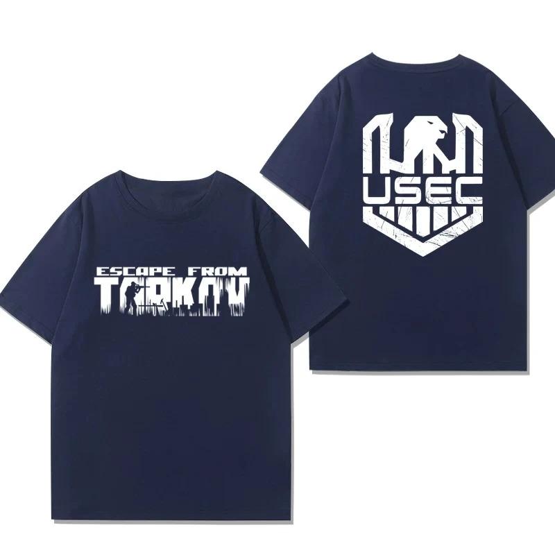 2026 Escape From Tarkov Koszulka Casual Dla Entuzjastów Unisex Ultra-Miękka Bawełna Okrągły Dekolt Wszechstronna Gamingowa Streetwear Codzienne Ubranie