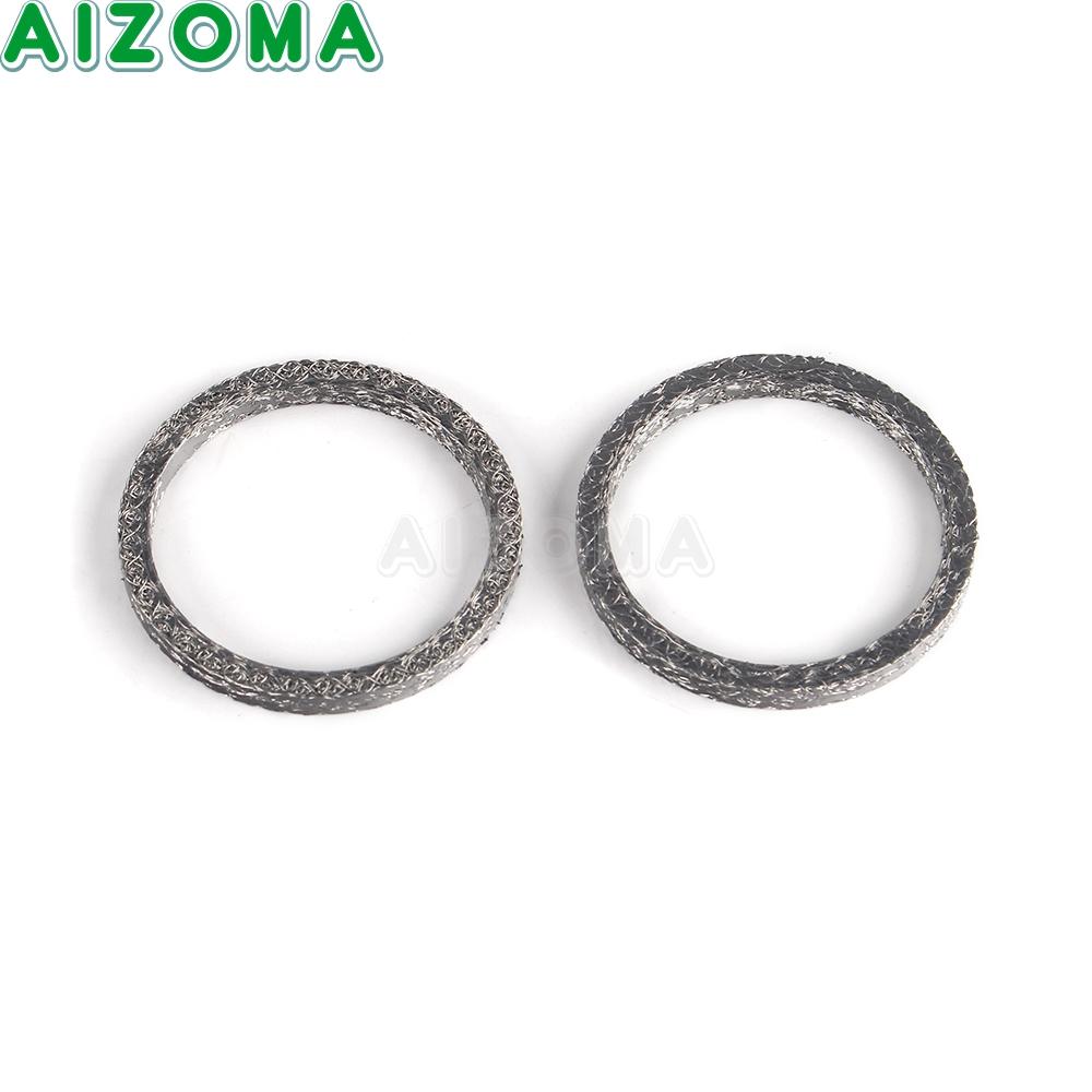 For Harley Touring FLH FLHT Road King FLHR Softail FXST FLSTF FLSTC Dyna FXD FXDWG FXDB Motorcycle Exhaust Pipe Header Gaskets
