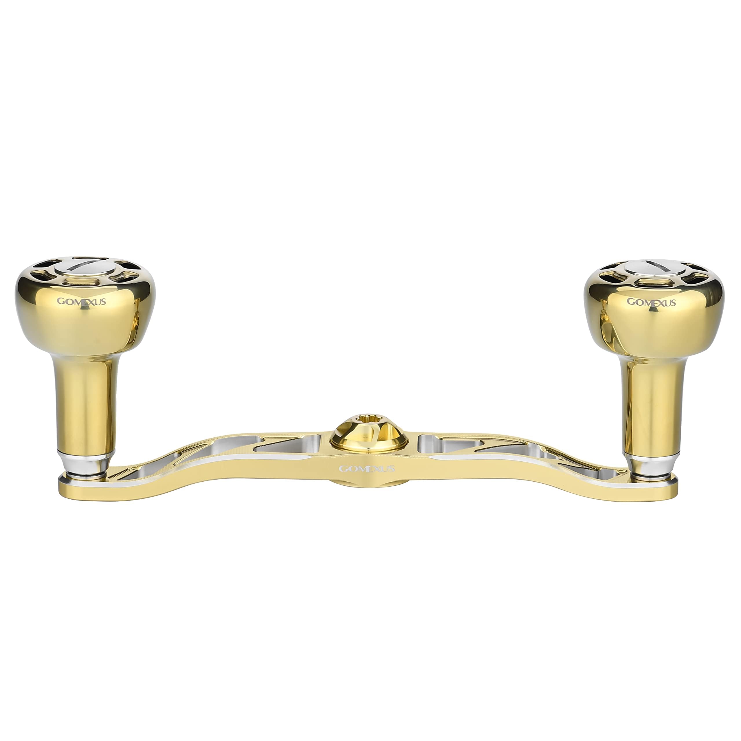 

Рукоятка катушки Gomexus CH120 Двойная 120 мм Совместима с катушками Calcutta Conquest Ocea Conquest со сменной рукояткой как левая, так и для Tairaba Jigging Синяя