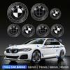 7pcs 45mm 68mm 74mm 82mm Car Logo Front Hood Emblem Rear Boot Badge for BMW E28 E32 E43 E52 E53 E63 E64 E93 E94 E87 F10 F20 F30