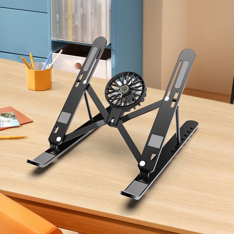 OLOEY Aluminum Alloy Laptop Stand with Silent Cooler