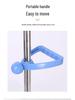Stainless Steel Retractable Medical IV Drip Stand with ABS Multi-Material