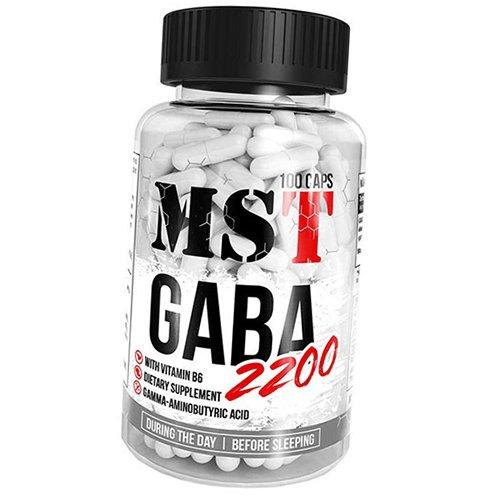 

ГАМК, Гамма-аминомасляная кислота, Gaba 2200, MST 100капс (72288004) 100caps