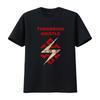 Throbbing Gristle Flash Knot Logo T-Shirt für Rockband-Stil vintage Gewaschen Lässig Leicht dehnbar Vielseitig mode Unisex