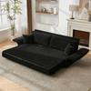 Modern Minimalist Sofa with Multifunctional Conversion - Sofa Bed for Living Room, Offices and Studios, Foldable Double Sofa Bed for Small Apartments